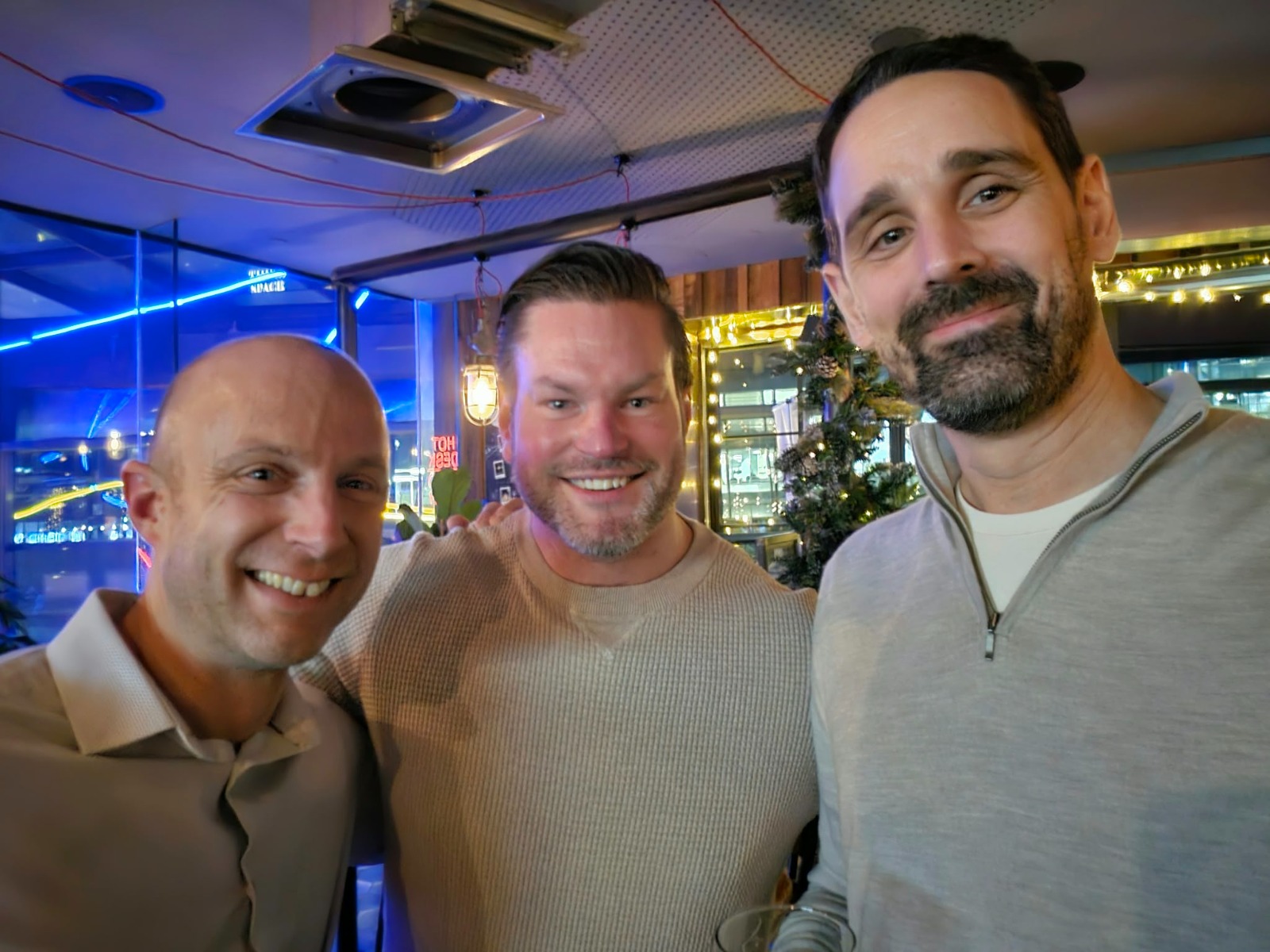 Benjamin Beck at a FinVet networking event